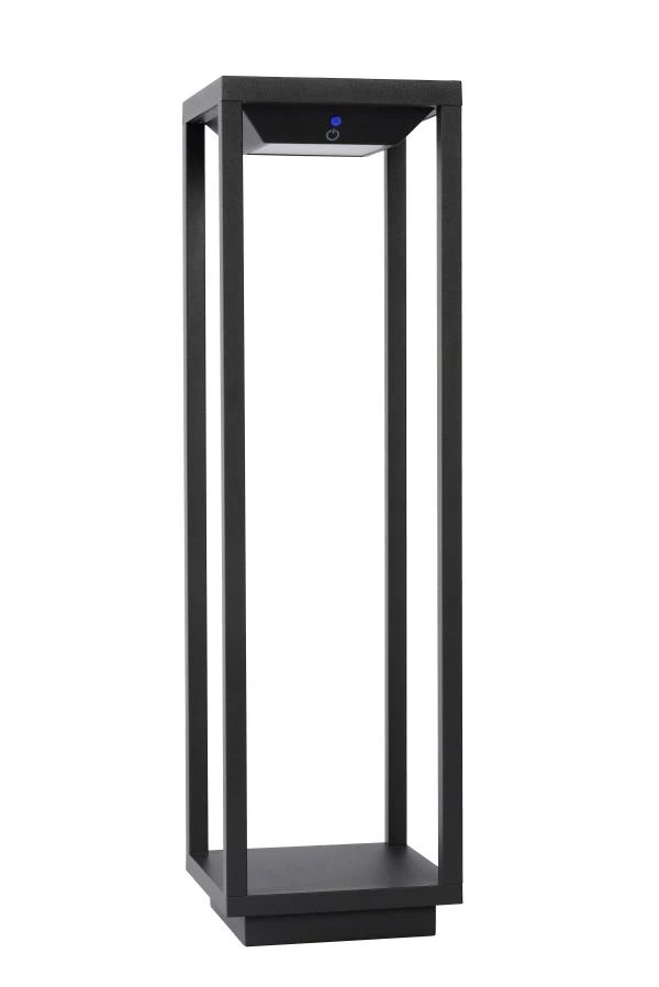 Lucide TENSO SOLAR - Bollard light Outdoor - LED - 1x2,2W 3000K - IP54 - Anthracite - off